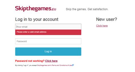 skipthegqmes|Log in to your Skipthegames.com account